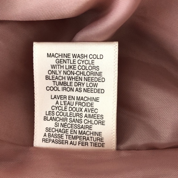 Tone It Up Pink Satin Bomber Jacket. Front Zip. Mob Wife. Palm trees. LARGE - Picture 9 of 16